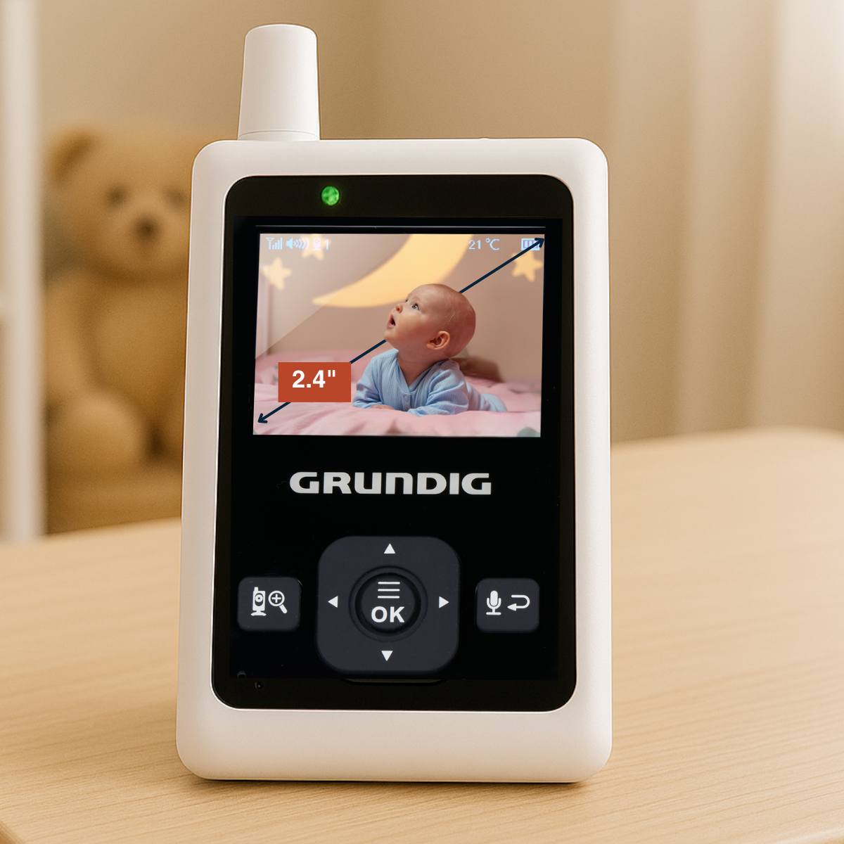 Video Babyfoon Met Camera 2.4"