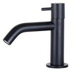 DIFFERNZ CLEO FONTEINSET KERAMIEK KRAAN GEBOGEN MAT ZWART 30X30X10CM - Tuincentrum Lopik