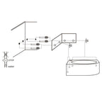 DIFFERNZ CLEO FONTEINSET KERAMIEK KRAAN GEBOGEN MAT ZWART 30X30X10CM - Tuincentrum Lopik