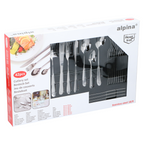 ALPINA BESTEKSET 42-DELIG RVS - Tuincentrum Lopik
