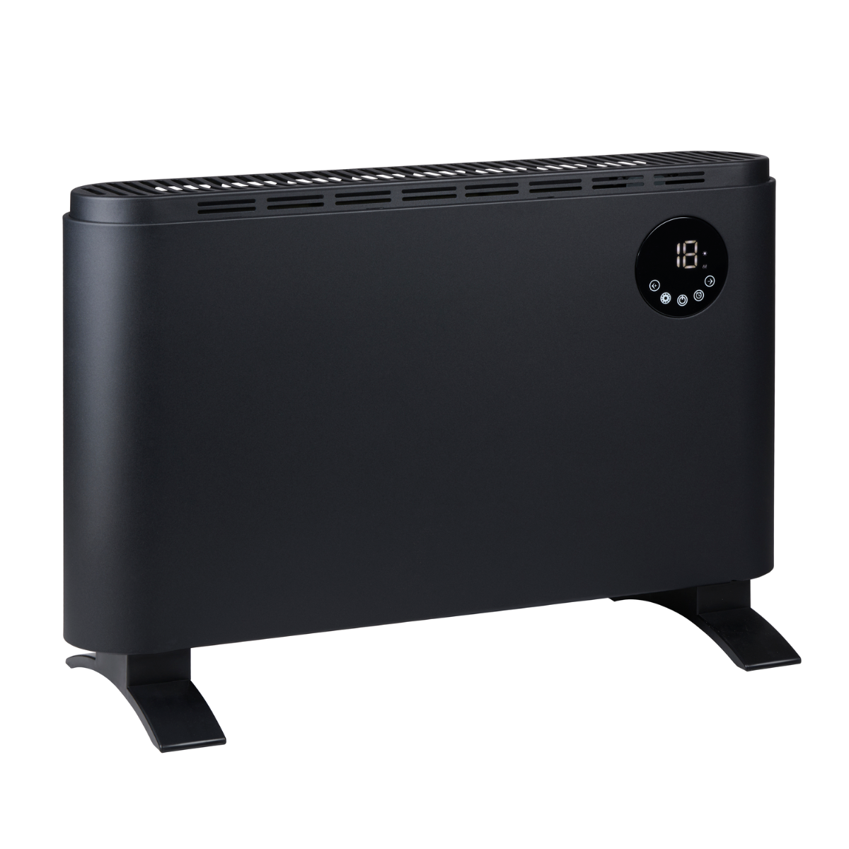 Digitale Convectorkachel Zwart