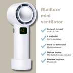 LIFETIME AIR DRAADLOZE BLADLOZE VENTILATOR WIT - Tuincentrum Lopik