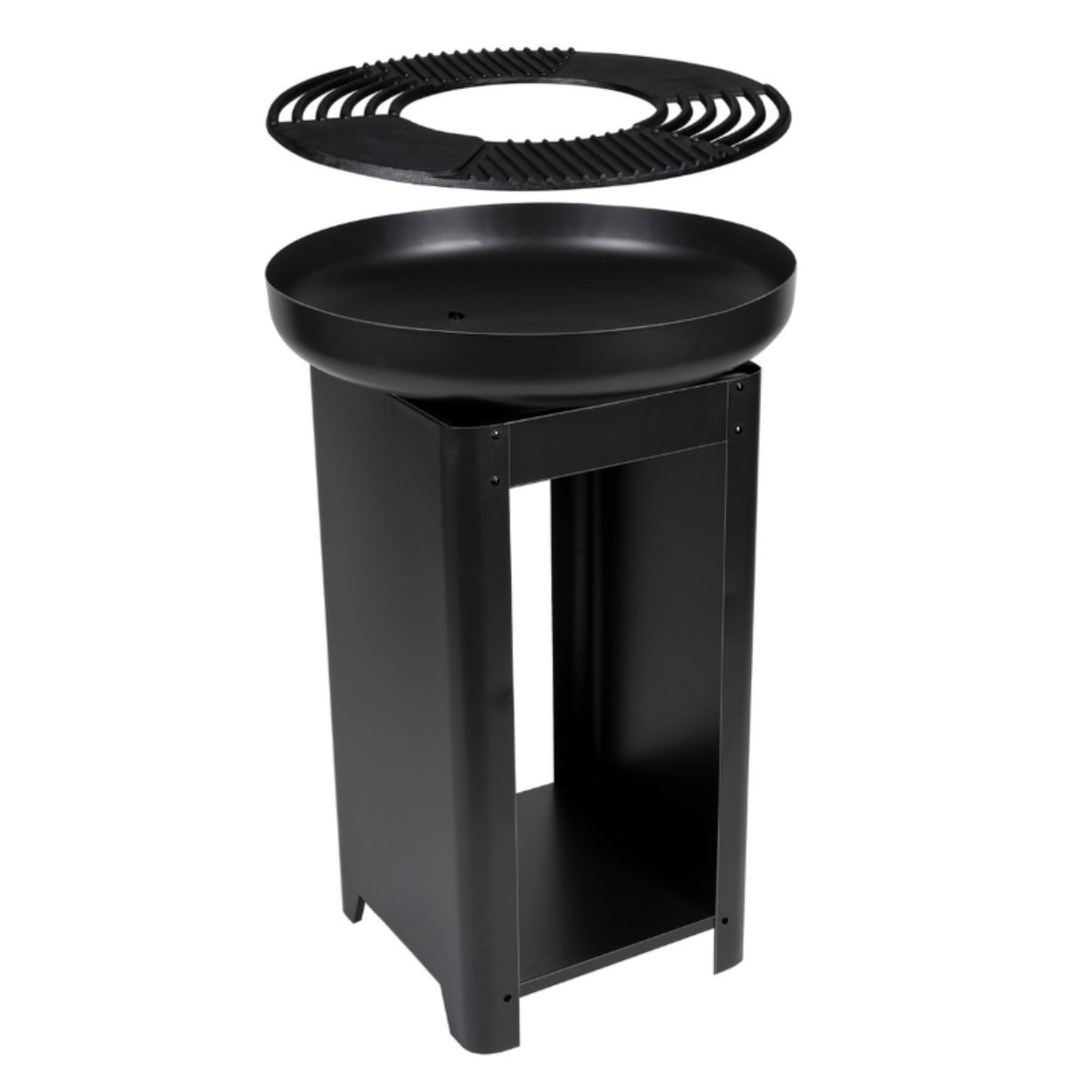 BBQ COLLECTION TEPPANYAKI EN VUURKORF 2-IN-1 HOUTSKOOL - Tuincentrum Lopik