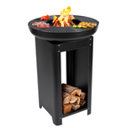 BBQ COLLECTION TEPPANYAKI EN VUURKORF 2-IN-1 HOUTSKOOL - Tuincentrum Lopik