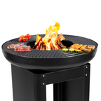 BBQ COLLECTION TEPPANYAKI EN VUURKORF 2-IN-1 HOUTSKOOL - Tuincentrum Lopik