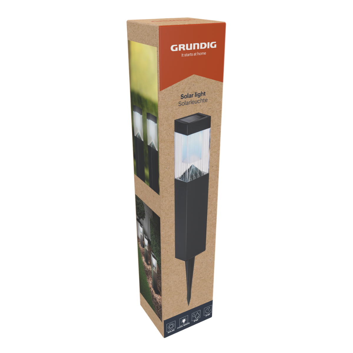 Solar Tuinlamp 6,5X34Cm