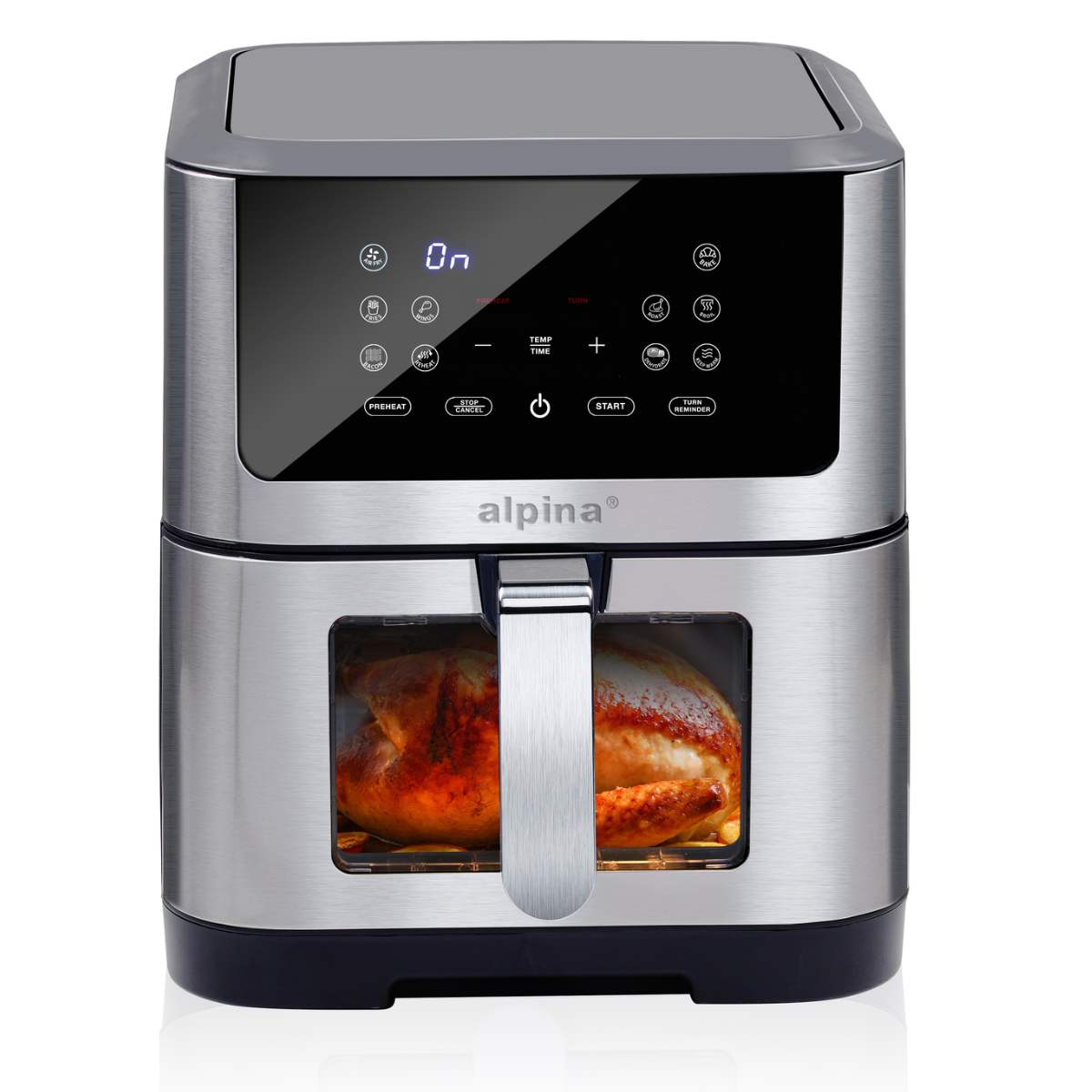 ALPINA HETELUCHTFRITEUSE DIGITAAL 8L 1800W - Tuincentrum Lopik