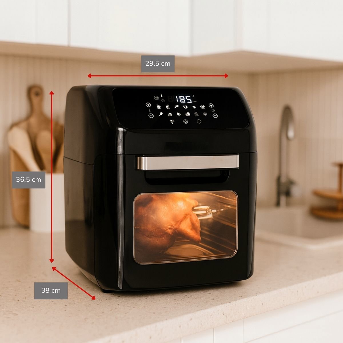 ALPINA OVEN AIR FRYER 12L 230V - Tuincentrum Lopik
