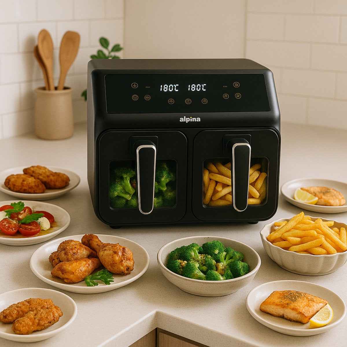 ALPINA AIR FRYER 8L - Tuincentrum Lopik