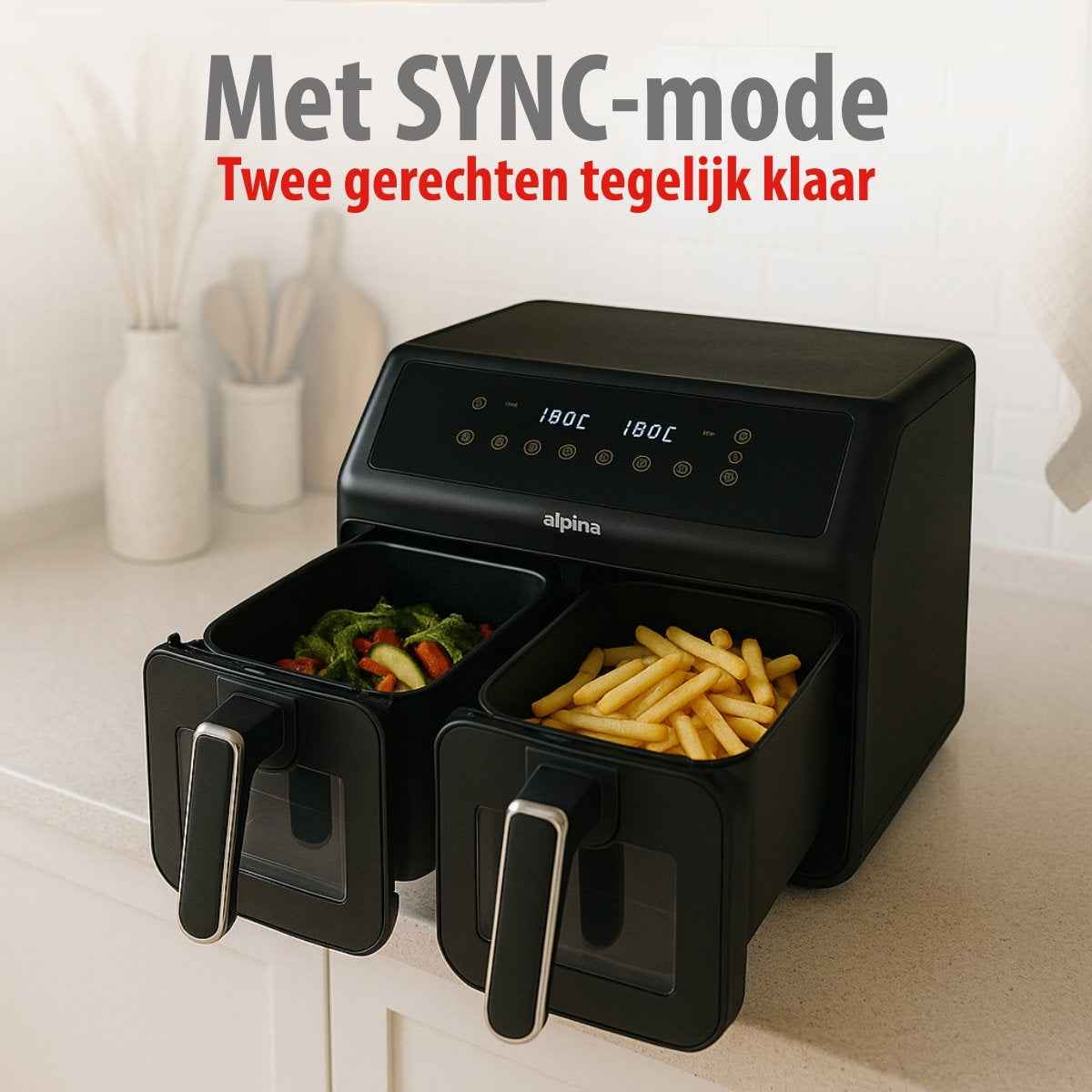 ALPINA AIR FRYER 8L - Tuincentrum Lopik