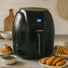 ALPINA HETELUCHTFRITEUSE DIGITAAL 5L - Tuincentrum Lopik