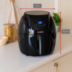 ALPINA HETELUCHTFRITEUSE DIGITAAL 5L - Tuincentrum Lopik