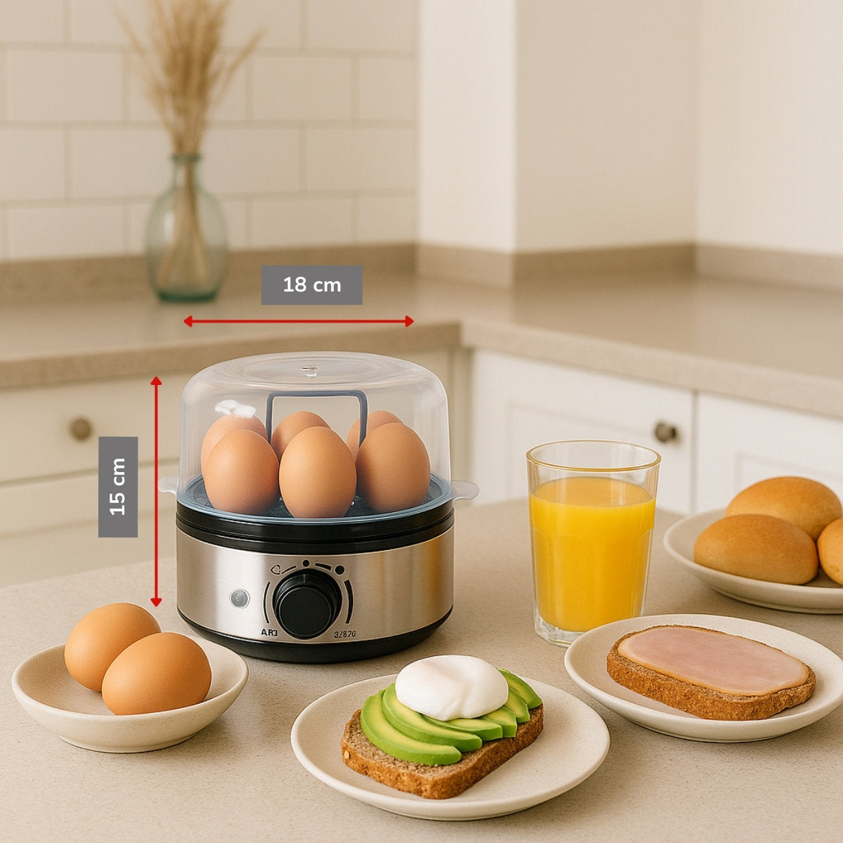 7Pc Eggs Cooker