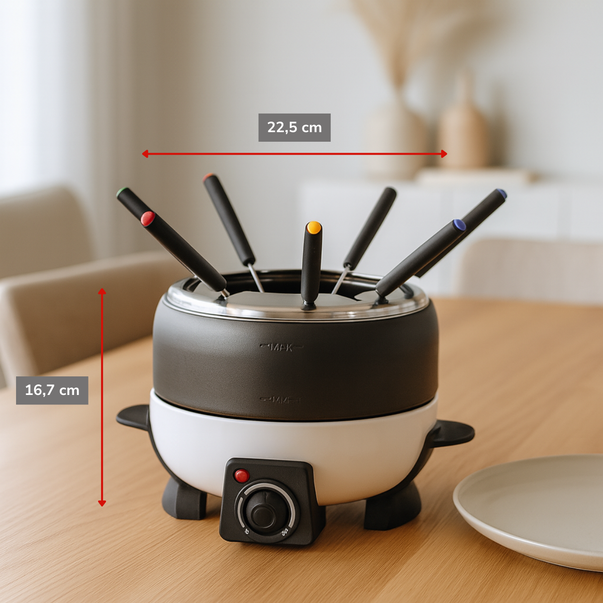 CUISINIER FONDUE SET 230V~ 800W 2,3L - Tuincentrum Lopik
