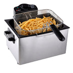 ALPINA FRITEUSE 5 LITER 2000W DUBBEL RVS - Tuincentrum Lopik