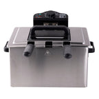 ALPINA FRITEUSE 5 LITER 2000W DUBBEL RVS - Tuincentrum Lopik