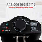 ALPINA FRITEUSE 3 LITER 2000W RVS - Tuincentrum Lopik