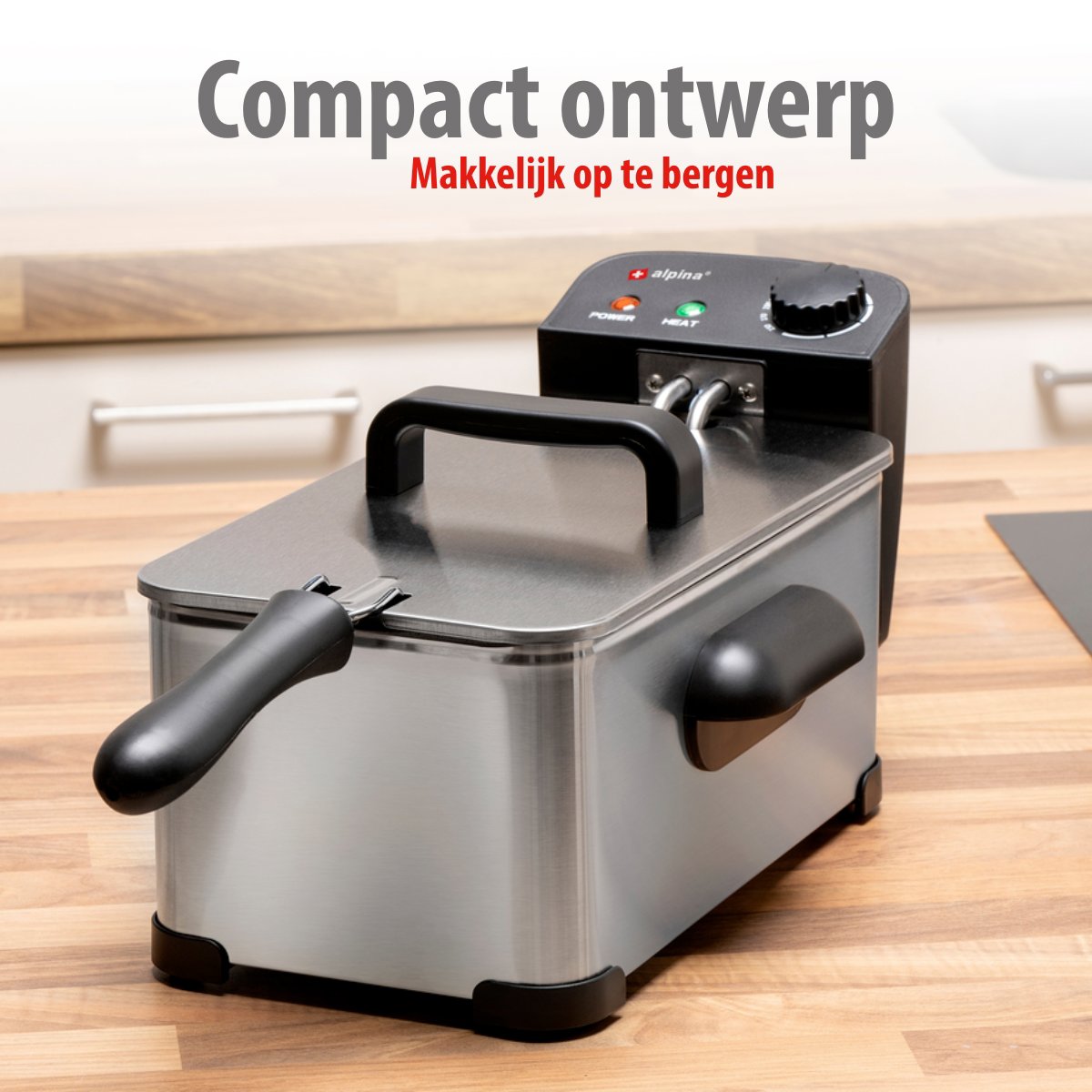 ALPINA FRITEUSE 3L 2000W - Tuincentrum Lopik