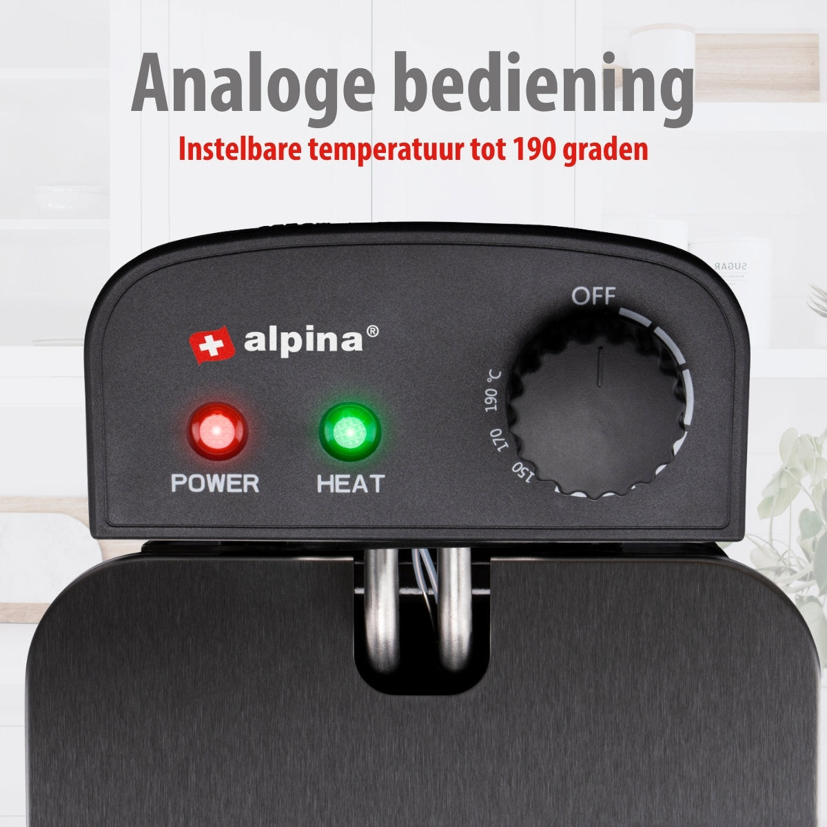 ALPINA FRITEUSE 3L 2000W - Tuincentrum Lopik