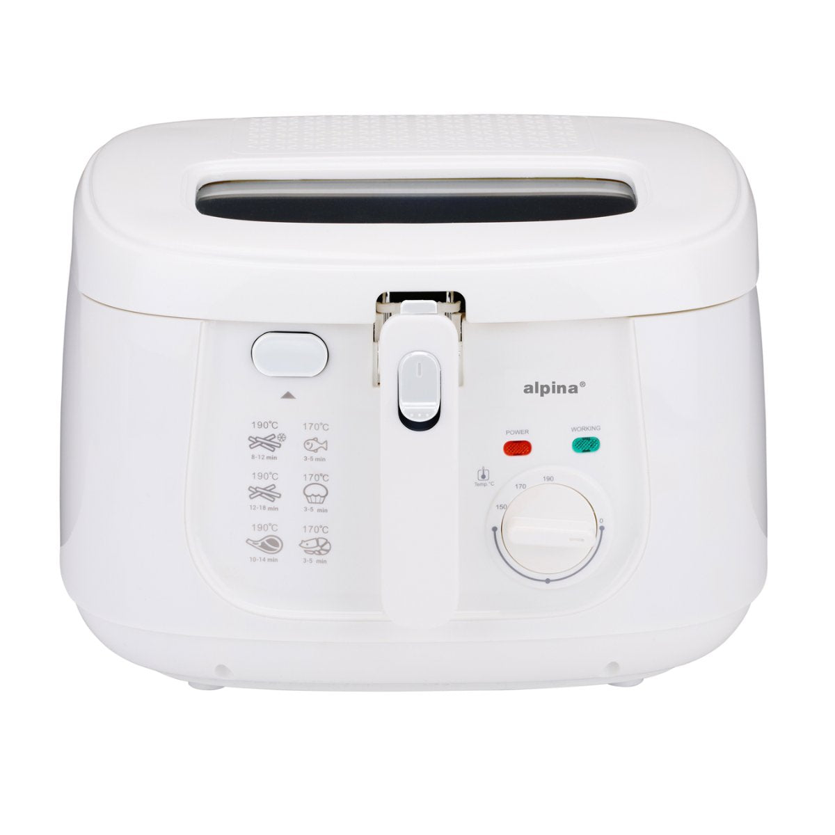 ALPINA FRITUURPAN 2.5L 1800W MET DEKSEL - Tuincentrum Lopik