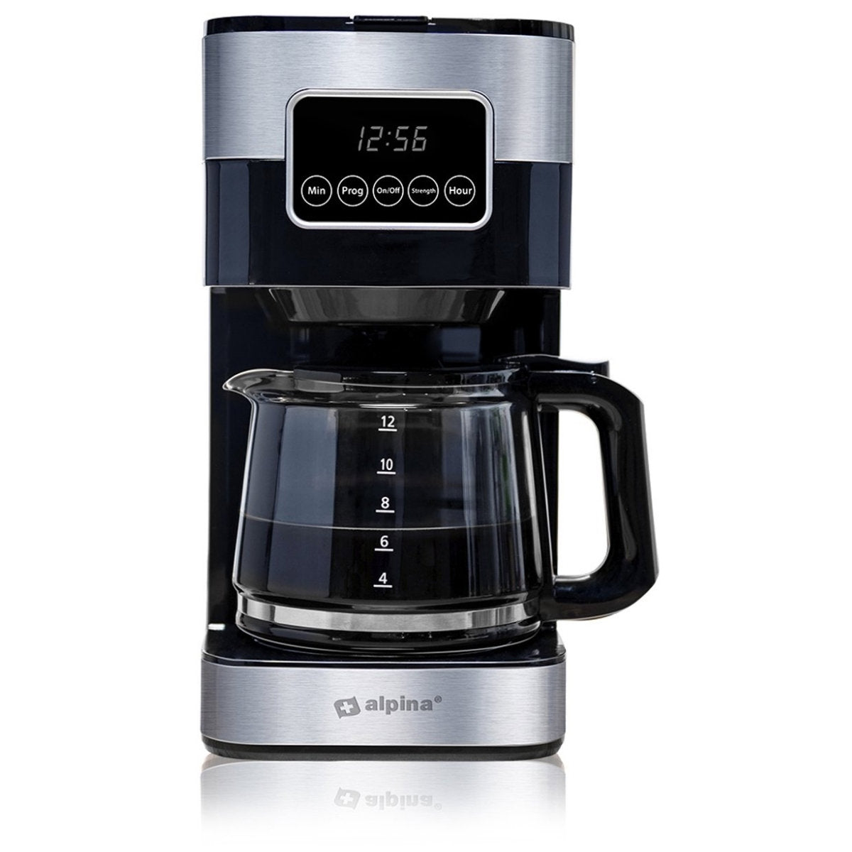 ALPINA COFFEE MAKER 230V RVS 900W 1,5L - Tuincentrum Lopik