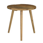 Bold Side Table Recycled Wood Brown - H42,5Xd40Cm
