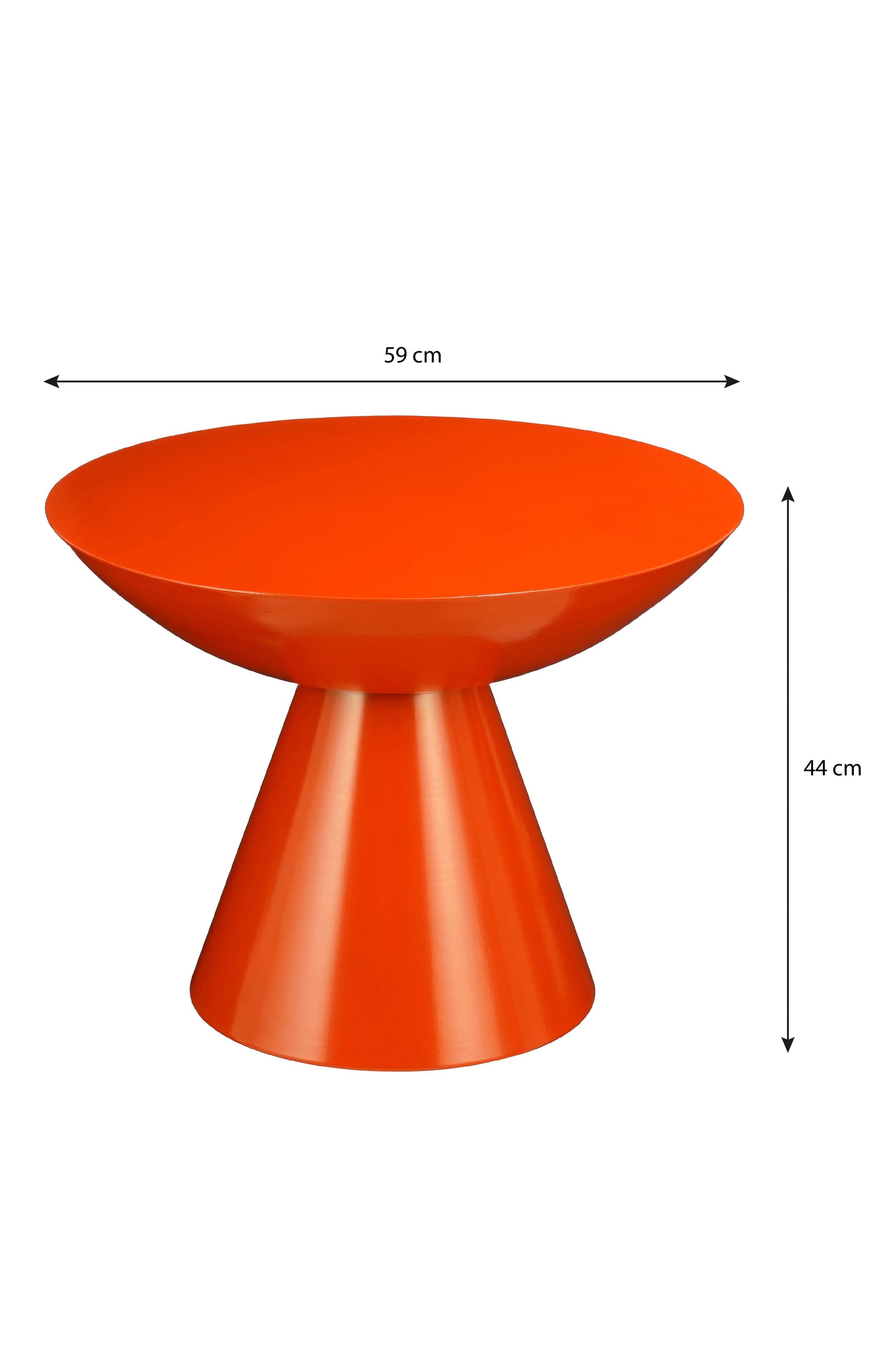 Celise Table Orange - H44Xd59Cm