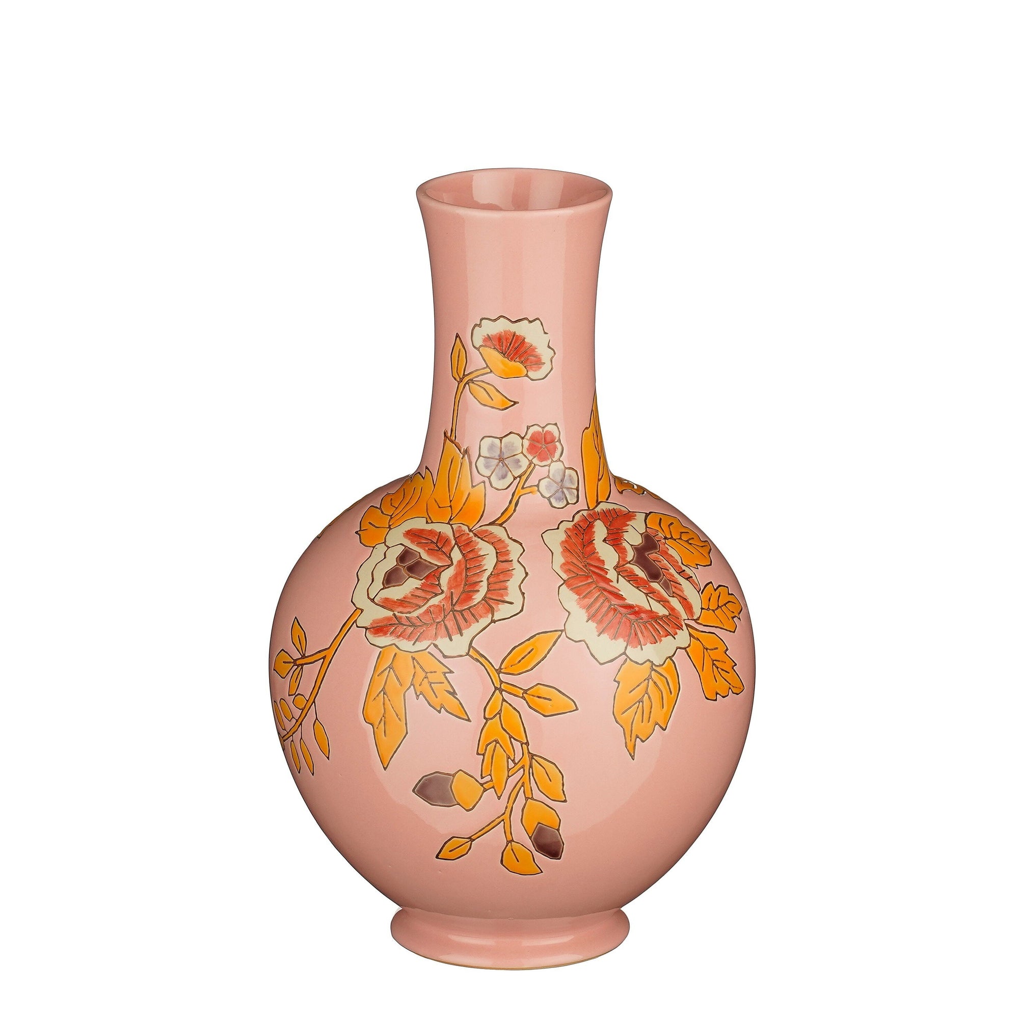 Eloise Vase Pink - H36Xd22Cm