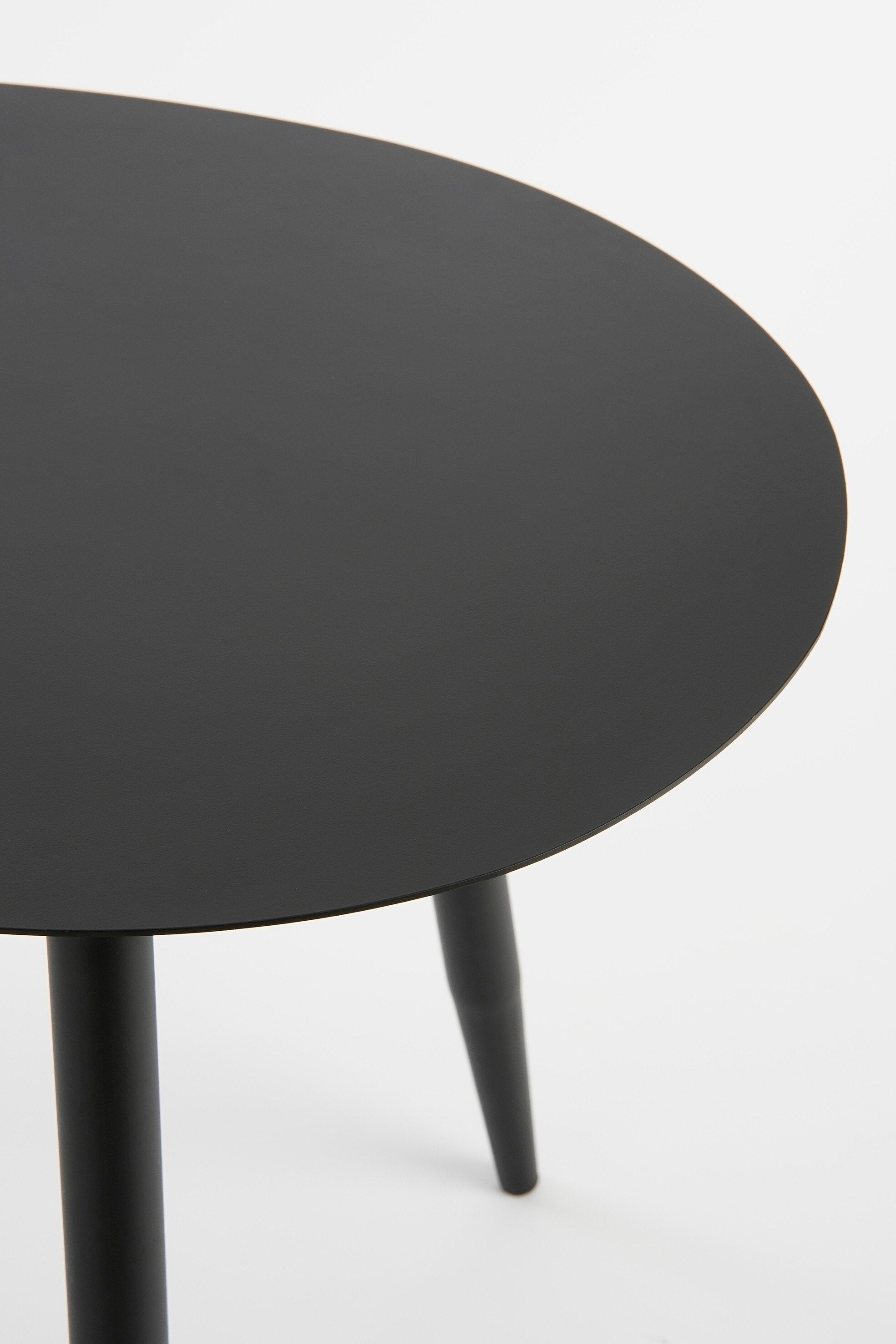 Side Table Black Set Of 2 - L80Xw60Xh47Cm