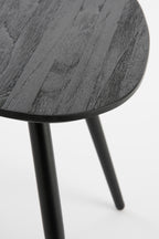Jailey Side Table Black Set Of 2 - L84Xw39Xh39Cm