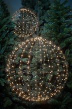 Ball Classic White 400Led Ip44 With Timer - D60Cm