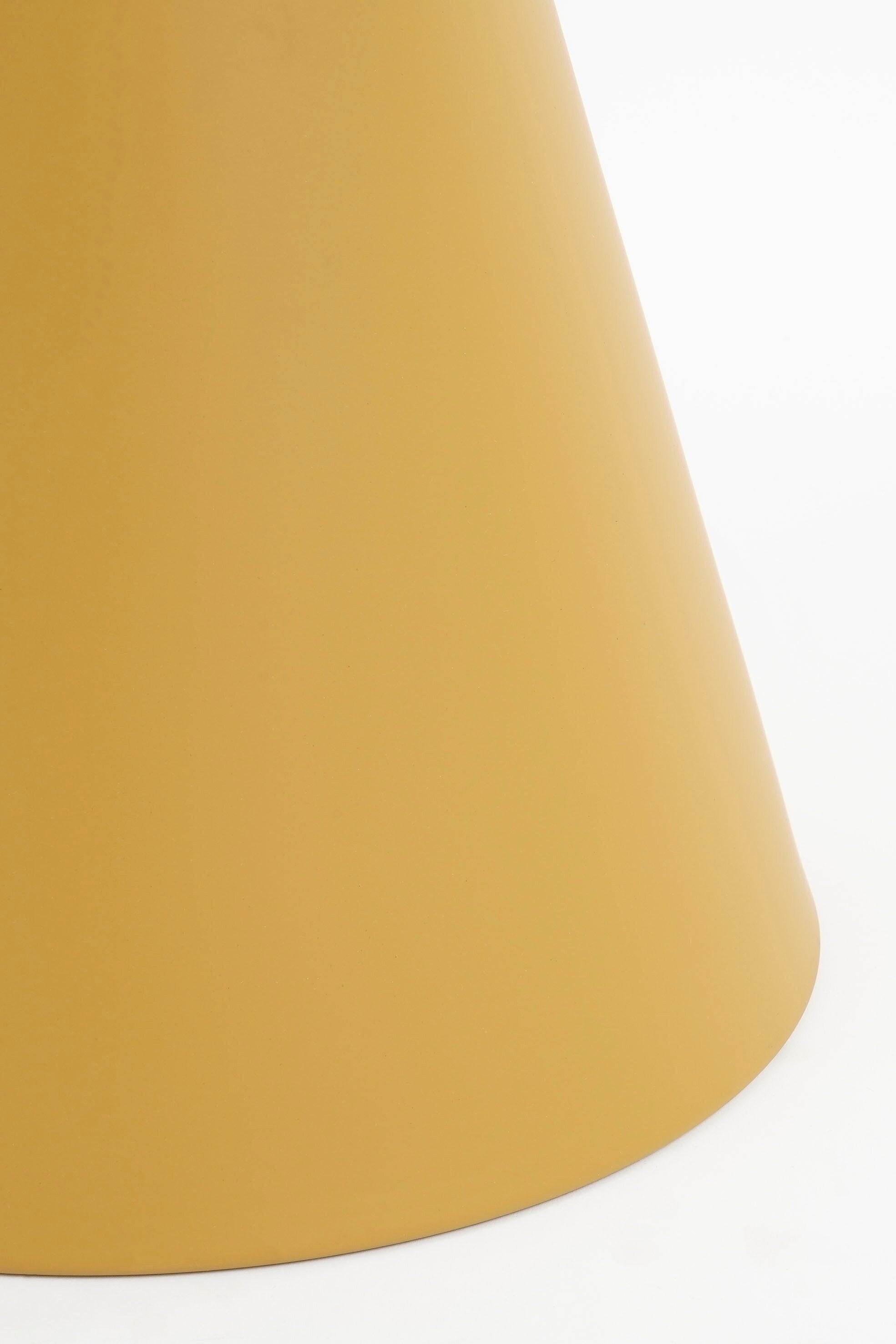 Jim Side Table - H45 X Ø31 Cm - Iron - Ochre