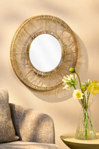 Ludy Mirror L. Brown - H5Xd60Cm