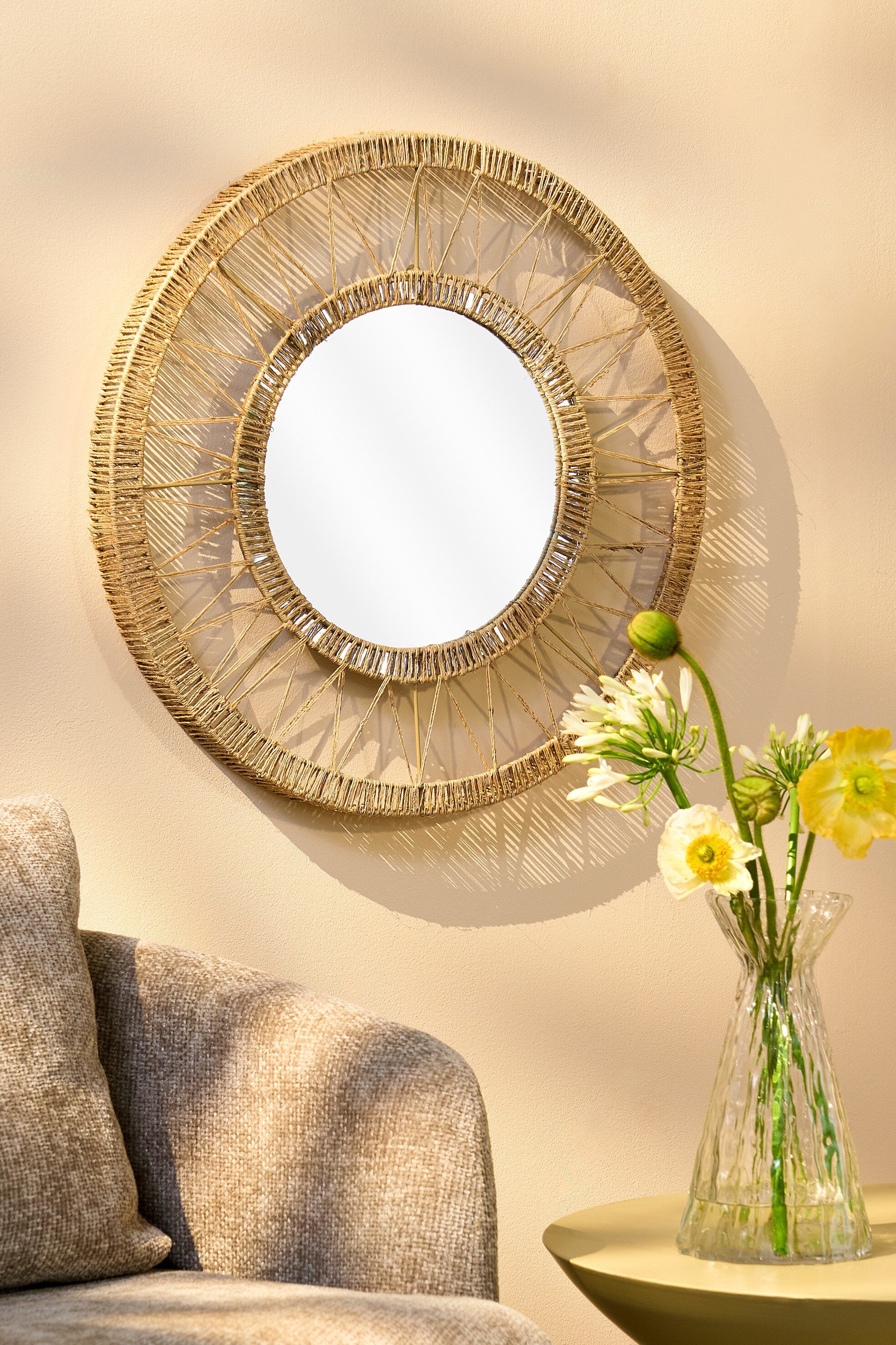 Ludy Mirror L. Brown - H5Xd60Cm