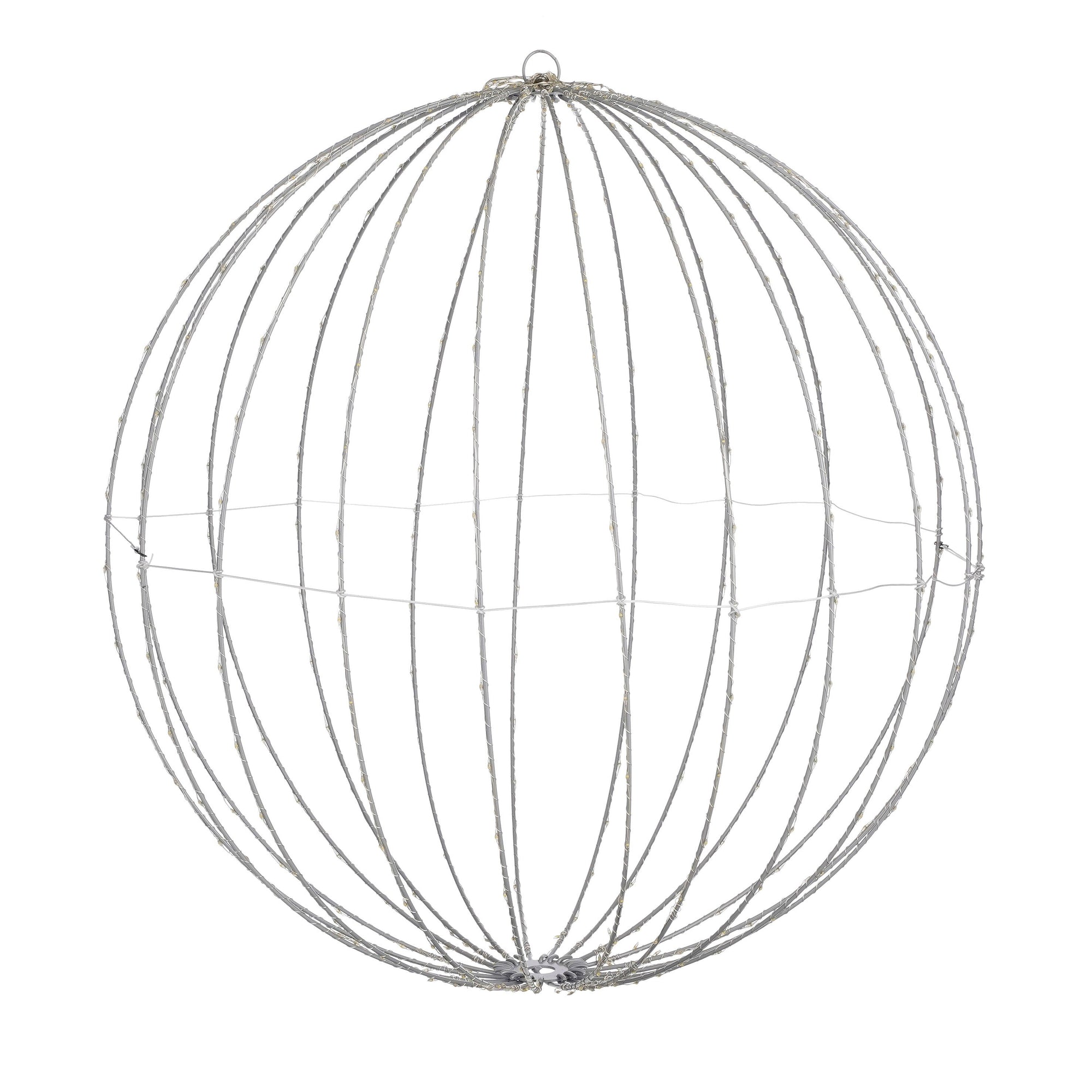 Ball Classic White 400Led Ip44 With Timer - D60Cm