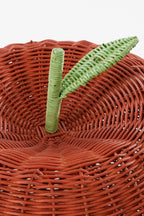 Basket With Lid Pink Set Of 2 - H26Xd30Cm