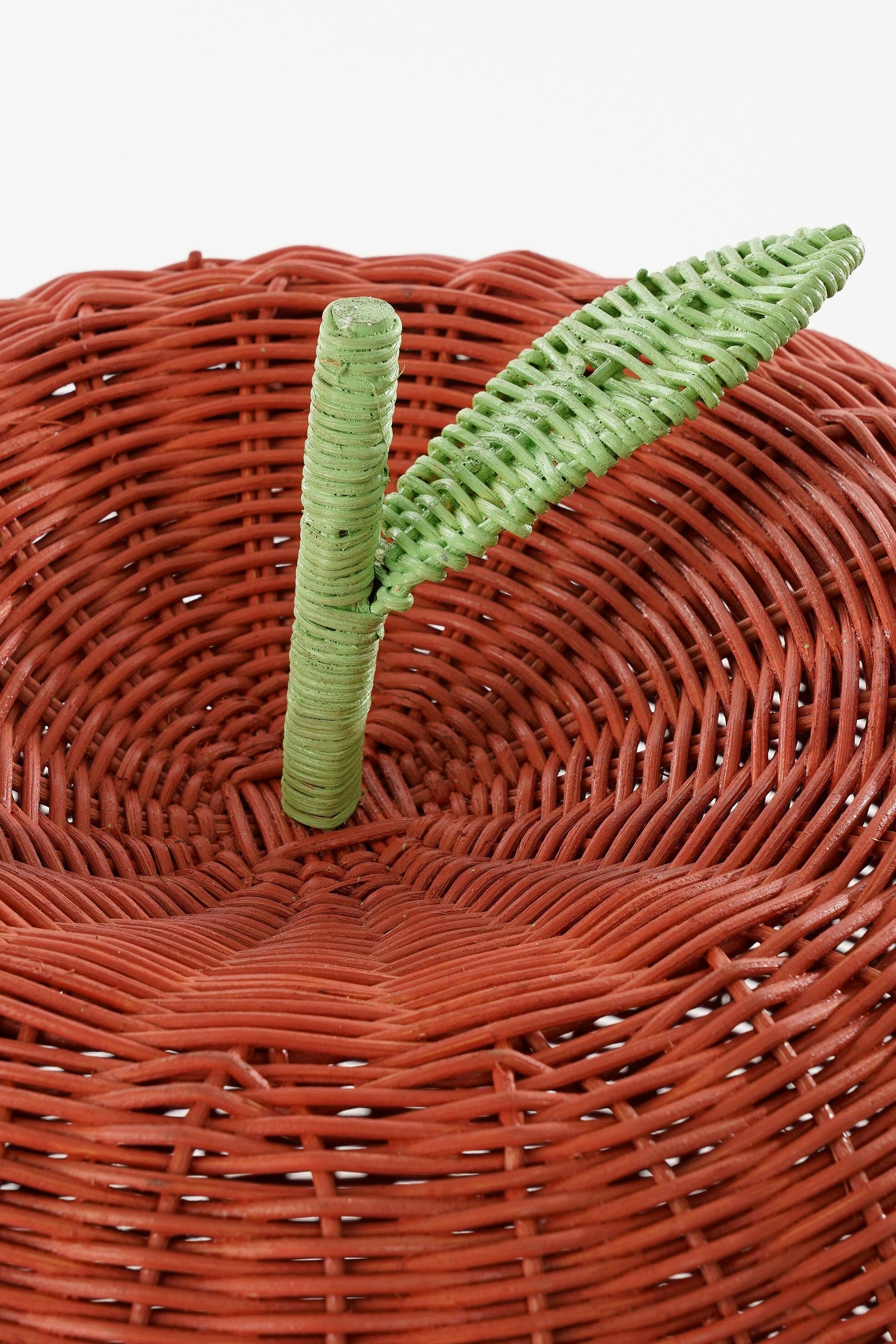 Basket With Lid Pink Set Of 2 - H26Xd30Cm