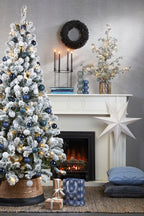 Christmas Tree Skirt - H26 X Ø58 Cm - Seagrass - Black