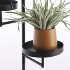 Perry Wallrack Black - L36Xw30Xh120Cm