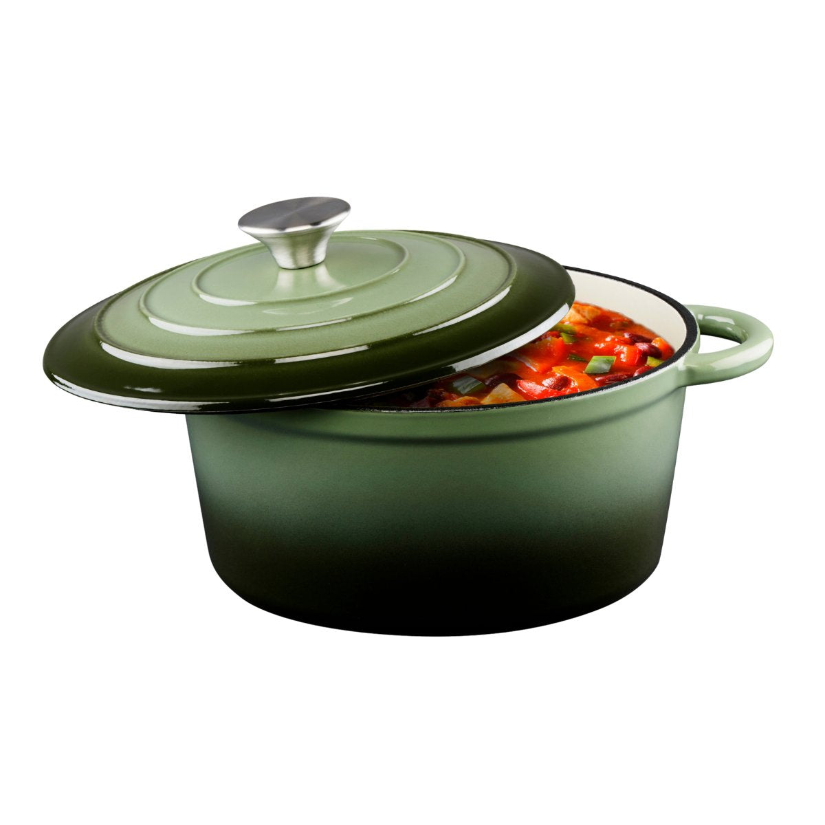 ALPINA GIETIJZEREN BRAADPAN 24CM GROEN - Tuincentrum Lopik