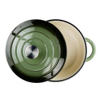 ALPINA GIETIJZEREN BRAADPAN 24CM GROEN - Tuincentrum Lopik