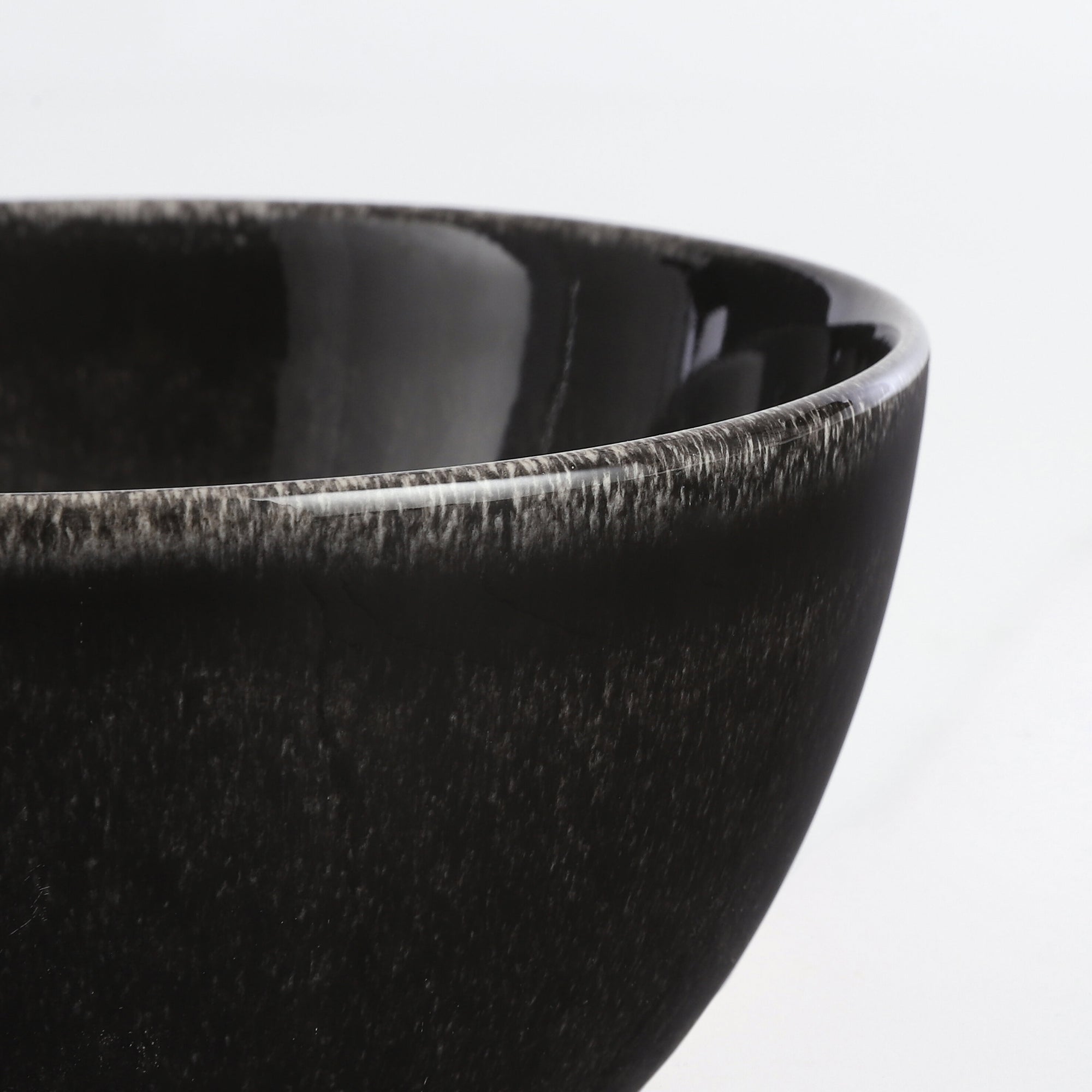 Tabo Dinnerware Set Black 16 Pieces