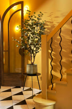 Benson Pot Round L. Grey - H32Xd37Cm