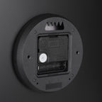 Brixen Wall Clock Aluminium Black - H4Xd35,5Cm