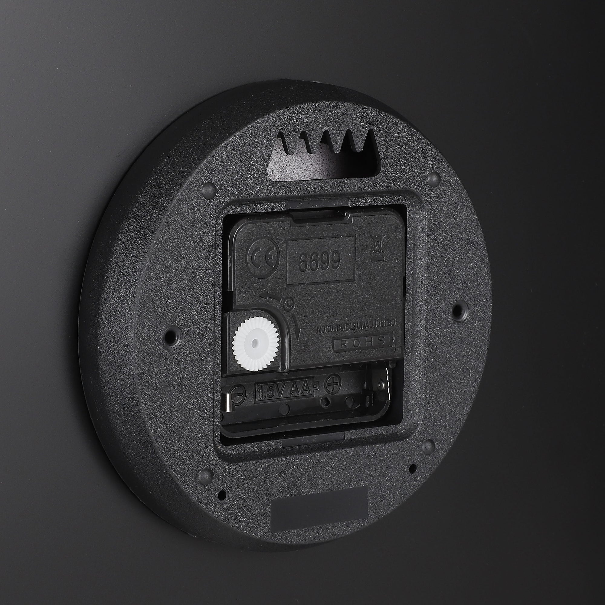 Brixen Wall Clock Aluminium Black - H4Xd35,5Cm