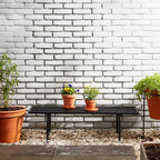 Greenrax Planttable Black - L118Xw38Xh36Cm