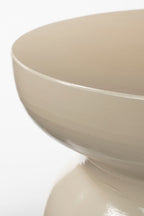 Stage Side Table Beige - H45Xd35Cm