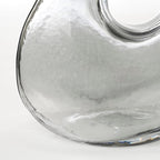 Jay Vase Glass L. Grey - L18,5Xw10,5Xh25Cm