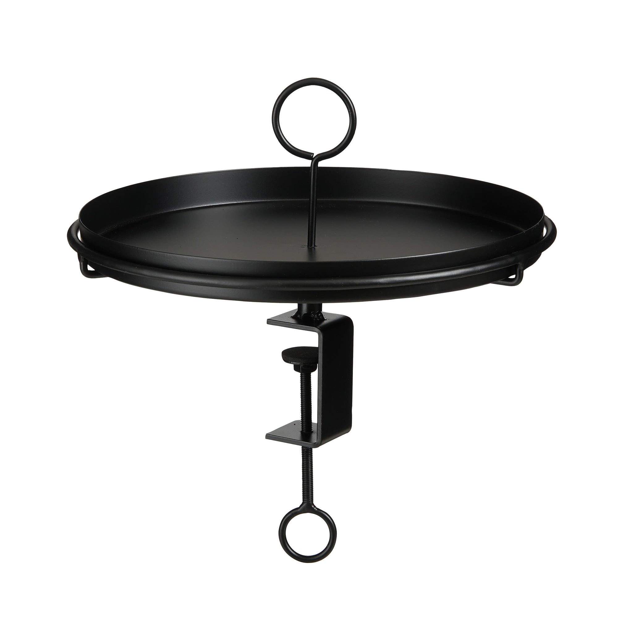 Aston Tray With Clamp Detachable Black - H30Xd30,5Cm