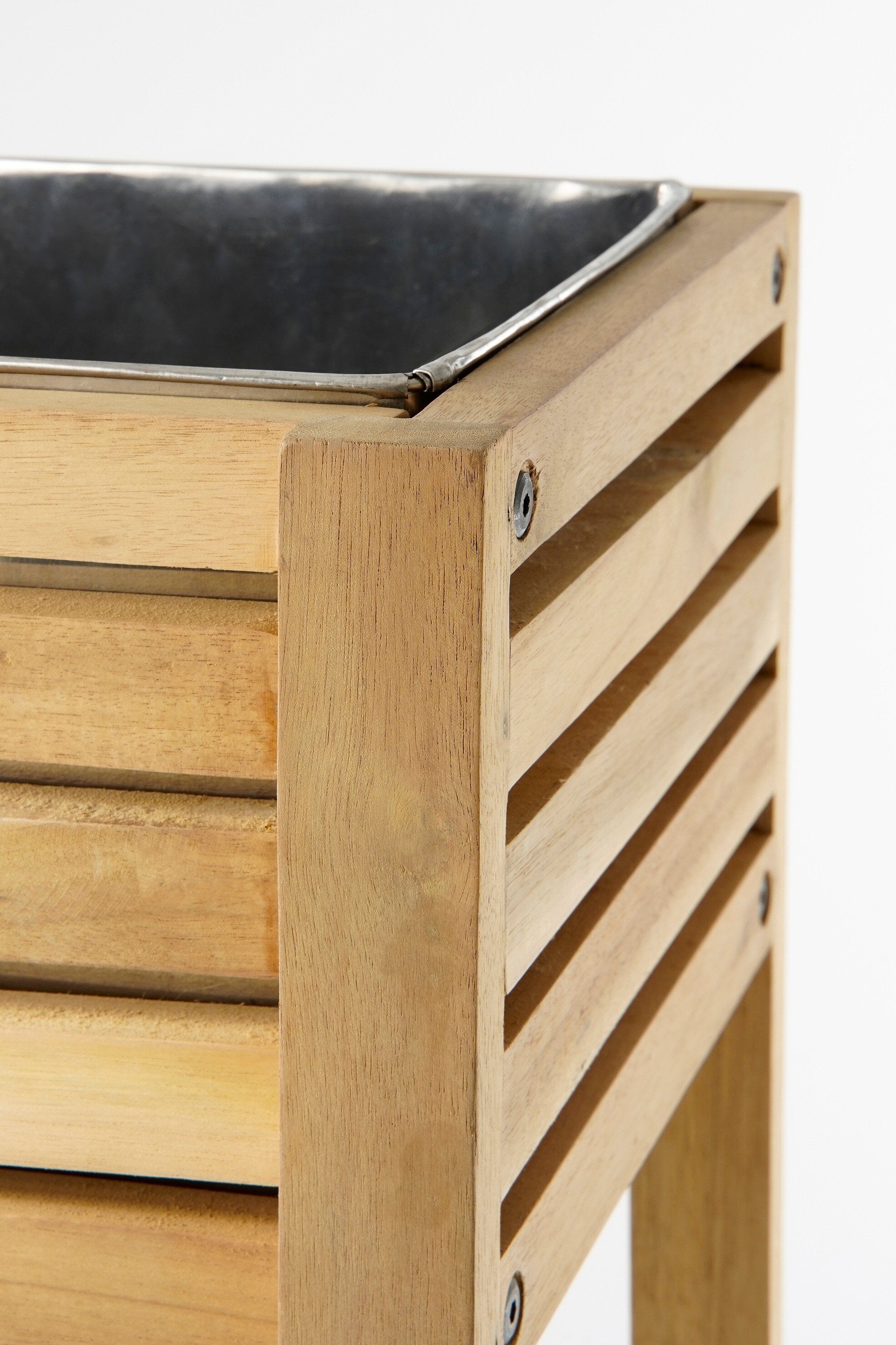 Glenwood Planter Rectangle Brown - L70Xw30Xh75Cm